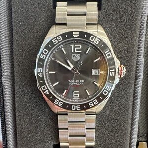 Tag Heuer Formula 1 Black and Silver Watch